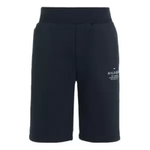 Tommy Hilfiger Th Logo Sweatshorts - Blue