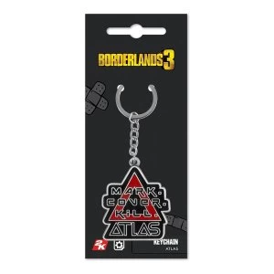 Borderlands - Atlas Unisex One Size Keychain - Multi-Colour