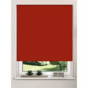 NewEdgeBlinds Blackout Roller Blinds Red 100cm Width x 165cm Length