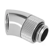 Barrow 45 Degree Rotary Fitting - Silver