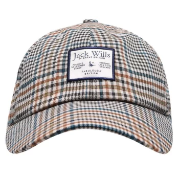 Jack Wills Petworth Check Cap - Brown Check