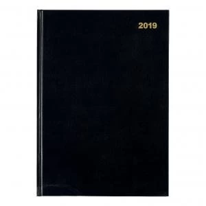 Office 2019 Diary 2 Pages Per Day Black 941029