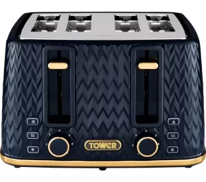 Tower Empire T20061MNB 4 Slice Toaster