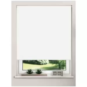 New Edge Blinds Thermal Blackout Roller Blinds 180Cm White