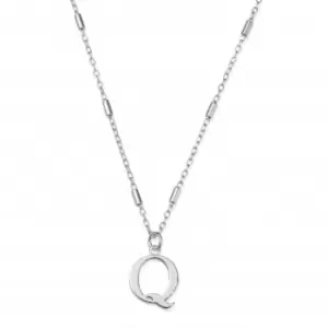 Iconic Initial Q Silver Necklace SNCC4040Q