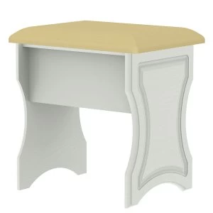 Robert Dyas Montego Ready Assembled Dressing Table Stool - Ash Grey