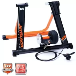 Jet Black M5 Pro Magnetic Cycle Trainer - Black