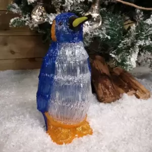 37cm LED Indoor Outdoor Acrylic Penguin Christmas Decoration