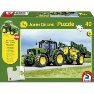 John Deere Tractor With Sprayer 40 Piece Jigsaw