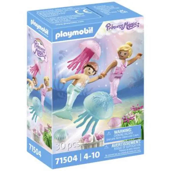 Playmobil Princess Magic Mermaid children with jellyfish 71504