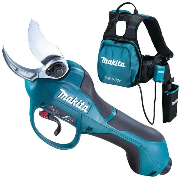 Makita DUP362 Twin 18v LXT Cordless Pruning Shears DUP362Z Batteries: No Batteries