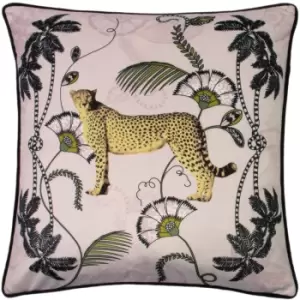 Tropica Cheetah Cushion Blush, Blush / 45 x 45cm / Polyester Filled