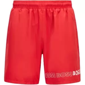 Boss Dolphin Swim Shorts - Red