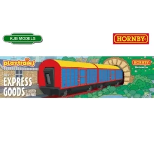 Hornby Express Goods 2 x Closed Wagon Pack