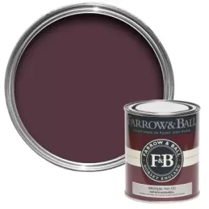 Farrow & Ball Estate Eggshell Paint Brinjal - 750ml