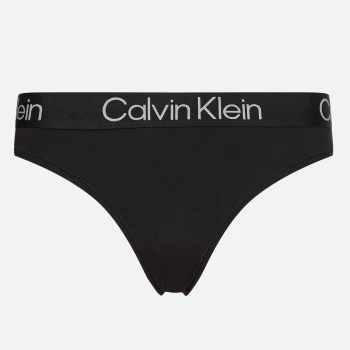 Calvin Klein Womens Modern Structure Cheeky Bikini - Black - S