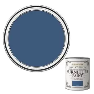 Rust-Oleum Cobalt Flat Matt Furniture Paint, 125Ml