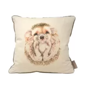 Jane Bannon Maddy Feather Filled Cushion (One Size) (Cream)