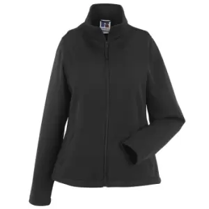 Russell Ladies/Womens Smart Softshell Jacket (XL) (Black)