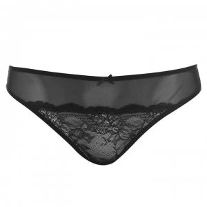 Firetrap Lace Briefs Ladies - Black