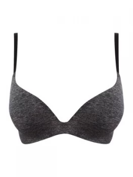 b.temptd B.splendid wire free push up bra Grey