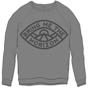 Bring Me The Horizon - Eye Unisex XX-Large Sweatshirt - Grey