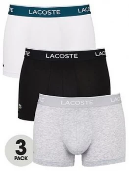 Lacoste Lacoste Sportswear Three Pack Trunk, Multi, Size L, Men