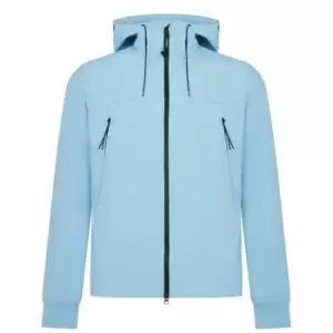 CP COMPANY Softshell Goggle Hooded Jacket - Blue