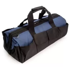 XTrade X0920001 Wide Mouth Tool Bag Black/Blue 600 x 340 x 270mm