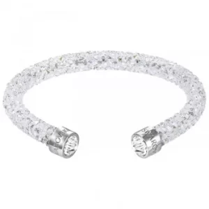 Ladies Swarovski Rhodium Plated Crystaldust Cuff