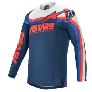 Alpinestars Techstar Venom Dark Blue Bright Red White L