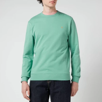 Farah Mens Tim Sweatshirt - Jade Green - S