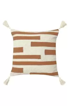 Alaya Jacquard Tasselled Cushion