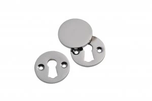 Wickes Open and Closed Escutcheon - Chrome