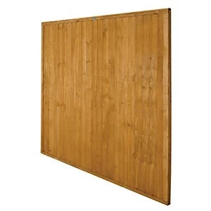 Forest Garden Dip Treated Closeboard Fence Panel - 6 x 6ft Pack of 4