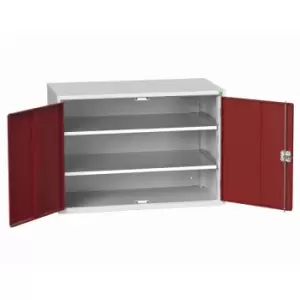 verso verso shelf cupboard with 2 shelves. WxDxH: 1300x550x1000mm. RAL 7035/5010