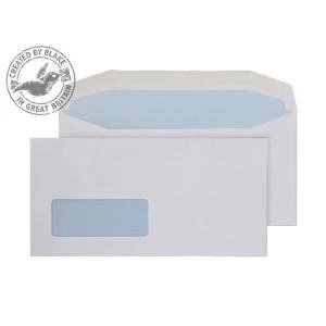 Blake Purely Everyday DL 110gm2 Gummed Window Mailer Envelopes White