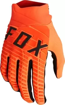 FOX 360 Motocross Gloves, orange Size M orange, Size M