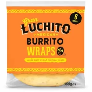 Gran Luchito Burrito Wraps - 360g - 702283