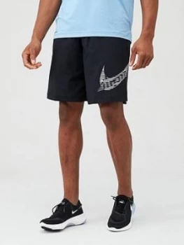 Nike Flex 2.0 Graphic Shorts - Black