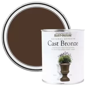 Rust-Oleum Natural Effect Cast Bronze Matt Multi Surface Special Effect Paint, 250Ml