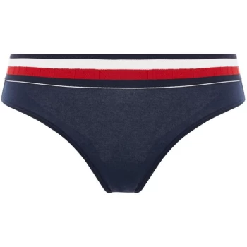 Tommy Bodywear Signature Stripe Bikini - Blue