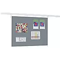 Legamaster Professional Non Magnetic Felt Pin Board 123 x 90 cm