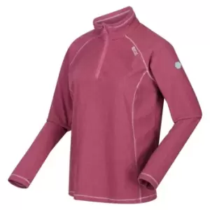 Regatta Womens Montes Half Zip Fleece - Purple