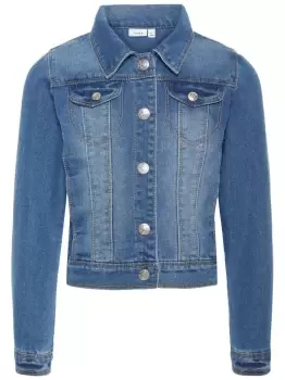 NAME IT Nitstar Rika Denim Jacket Women Blue