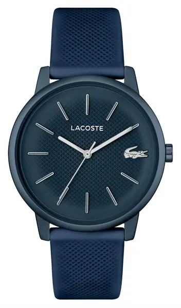 Lacoste 2011241 Mens 12.12 Blue Dial Blue Silicone Watch