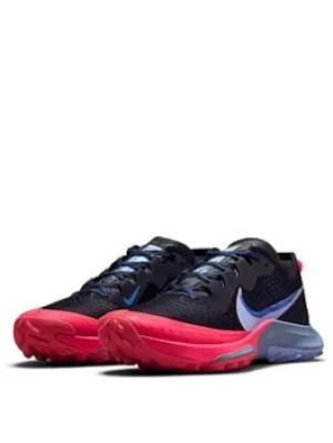 Nike Air Zoom Terra Kiger, Black/Blue/Pink, Size 8, Women