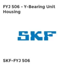 FYJ 506 - Y-Bearing Unit Housing