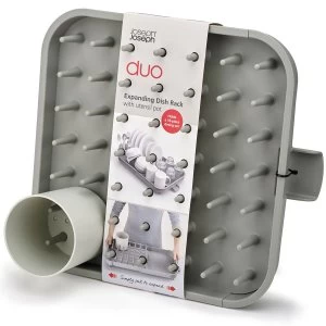 Joseph DUO Expandable Dish Rack - Dark Grey