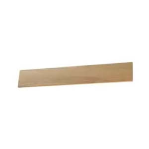 Luminosa Lighting - Wall Lamp, 2 x 10W LED, 3000K, 968lm, Medium Oak, Matt White